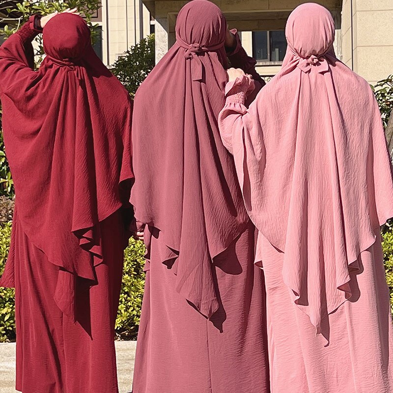 Jilbab Headscarf Crepe Eid Ramadan modesty⵵ ī..